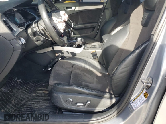 2016 Audi S4 Premium Plus with VIN WAUBGAFL6GA008567, listed as a Copart auction lot 44140285 with 0 mi miles and Salvage Title. Bid and sale history available at carsss.com. Image 7.