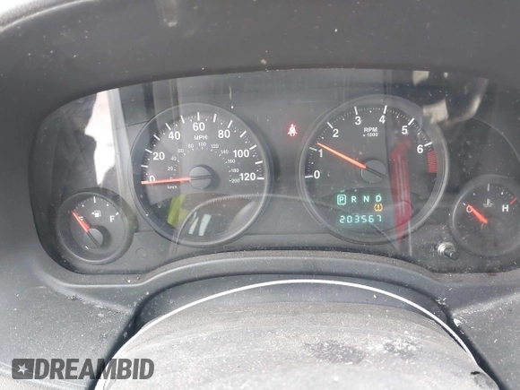 2012 Jeep Compass Sport with VIN 1C4NJCBBXCD547891, listed as a IAAI auction lot 41971755 with 203,567 mi miles. Bid and sale history available at carsss.com. Image 7.