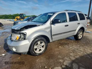 2008 Dodge Durango SLT with VIN 1D8HD48N48F109294, listed as a Copart auction lot 63034165 with 279,910 mi miles and Salvage title. Bid and sale history available at DreamBid. Image 1.