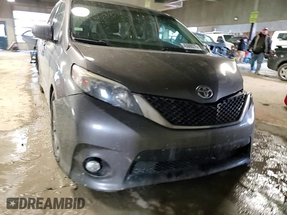 2011 Toyota Sienna SE with VIN 5TDXK3DC4BS119068, listed as a Copart auction lot 45960275 with 73,252 mi miles and Salvage Title. Bid and sale history available at carsss.com. Image 11.