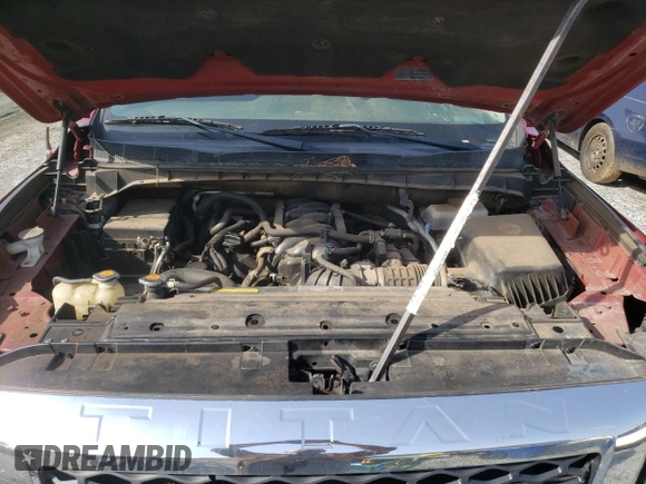 2017 Nissan Titan SV with VIN 1N6AA1EJ8HN573992, listed as a Copart auction lot 57311915 with 216,138 mi miles and Clean title. Bid and sale history available at DreamBid. Image 11.