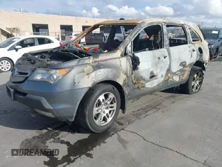 2008 Acura MDX Tech Pkg with VIN 2HNYD28308H535817, listed as a IAAI auction lot 40879766 with 1 mi miles. Bid and sale history available at carsss.com. Image 2.