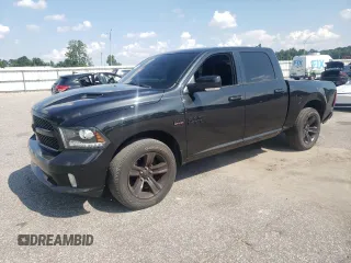 2018 Ram 1500 Sport with VIN 1C6RR7MT8JS241361, listed as a Copart auction lot 62994185 with 79,076 mi miles and Salvage title. Bid and sale history available at DreamBid. Image 1.