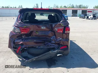 2019 Kia Sorento LX with VIN 5XYPGDA39KG576807, listed as a IAAI auction lot 42063866 with 53,899 mi miles. Bid and sale history available at carsss.com. Image 16.