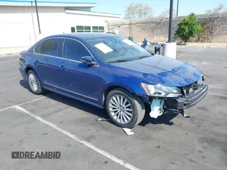 2016 Volkswagen Passat SE with VIN 1VWBT7A31GC053491, listed as a IAAI auction lot 42094129 with 49,572 mi miles and . Bid and sale history available at DreamBid. Image 1.
