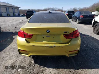 2018 BMW M4 with VIN WBS4Y9C53JAA92542, listed as a Copart auction lot 47454984 with 60,783 mi miles and Salvage Title. Bid and sale history available at carsss.com. Image 6.