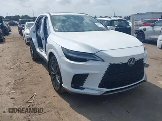 2024 Lexus RX 350 z VIN 2T2BAMCA7RC043492, wystawiony jako IAAI lot #42154100 z przebiegiem 6 891 mil mil oraz . Historia ofert i sprzedaży dostępna na DreamBid. Obrazek 1.