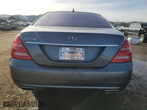 2011 Mercedes-Benz S-Class S 550 with VIN WDDNG7BB4BA394159, listed as a Copart auction lot 85339224 with 131,266 mi miles and Salvage Title. Bid and sale history available at carsss.com. Image 6.