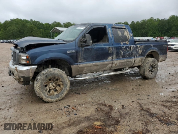2002 Ford F-250 XL with VIN 1FTNW21F92ED31393, listed as a Copart auction lot 58253465 with 243,441 mi miles and Clean title. Bid and sale history available at DreamBid. Image 1.