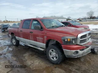 2006 Dodge 1500 SLT with VIN 3D7KS19D96G236395, listed as a Copart auction lot 46689445 with 232,796 mi miles and Salvage Title. Bid and sale history available at carsss.com. Image 4.