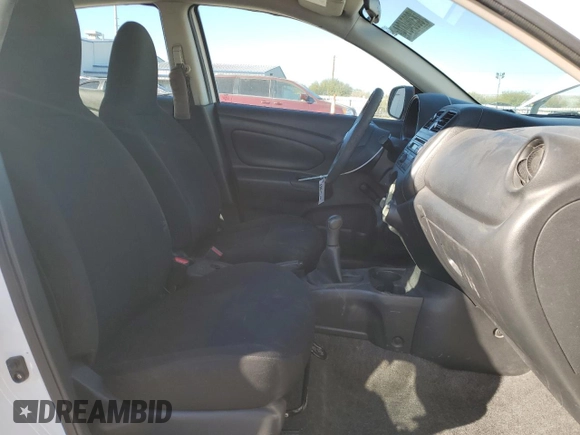 2014 Nissan Versa S with VIN 3N1CN7AP7EL859764, listed as a Copart auction lot 83094814 with 160,143 mi miles and Salvage Title. Bid and sale history available at carsss.com. Image 7.