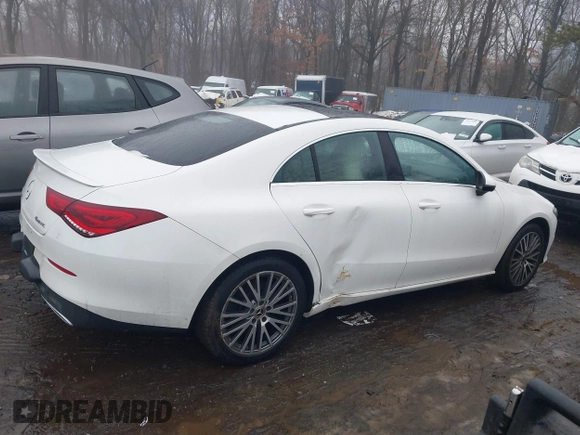 2020 Mercedes-Benz CLA with VIN W1K5J4HB6LN099128, listed as a IAAI auction lot 41551450 with 39,660 mi miles. Bid and sale history available at carsss.com. Image 13.