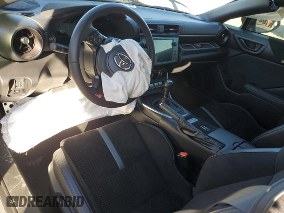 2024 Toyota 86 Premium with VIN JF1ZNBE11R9758093, listed as a Copart auction lot 83036954 with Not Provided miles and Salvage Title. Bid and sale history available at carsss.com. Image 8.
