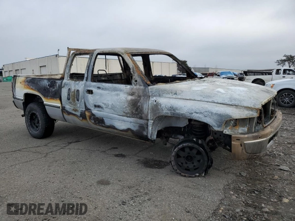 1997 Dodge 1500 with VIN 1B7HF13Z1VJ529346, listed as a Copart auction lot 88708305 with Not Provided miles and Salvage Title. Bid and sale history available at DreamBid. Image 4.