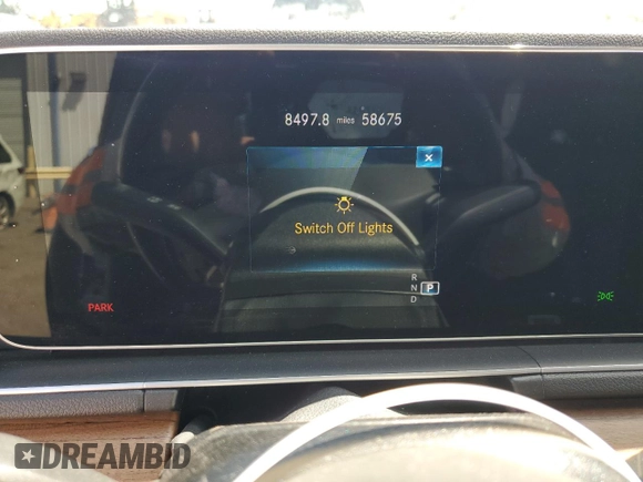 2021 Mercedes-Benz GLE 350 with VIN 4JGFB4KB0MA410674, listed as a Copart auction lot 56299965 with 58,675 mi miles and Salvage title. Bid and sale history available at DreamBid. Image 9.