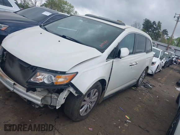 2016 Honda Odyssey EX-L with VIN 5FNRL5H67GB143253, listed as a IAAI auction lot 41952043 with 209,153 mi miles and . Bid and sale history available at DreamBid. Image 17.