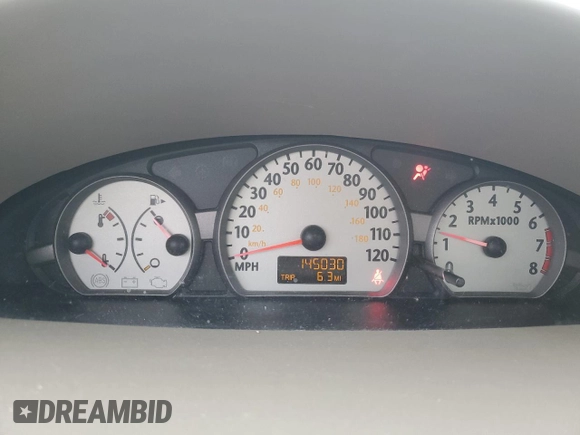 2003 Saturn ION ION 3 with VIN 1G8AL52F33Z120749, listed as a Copart auction lot 85327024 with 145,030 mi miles and Salvage Title. Bid and sale history available at DreamBid. Image 9.