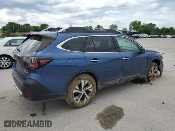 2022 Subaru Outback Touring XT с VIN 4S4BTGPD0N3261003, выставлен на аукционе Copart как лот 56917525 с пробегом 62 054 миль миль и Списание • Salvage title. История ставок и продаж доступна на DreamBid. Изображение 3.