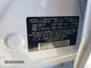 2018 Hyundai Elantra GT with VIN KMHH35LE8JU024888, listed as a Copart auction lot 46637144 with 76,454 mi miles and Salvage Title. Bid and sale history available at carsss.com. Image 12.