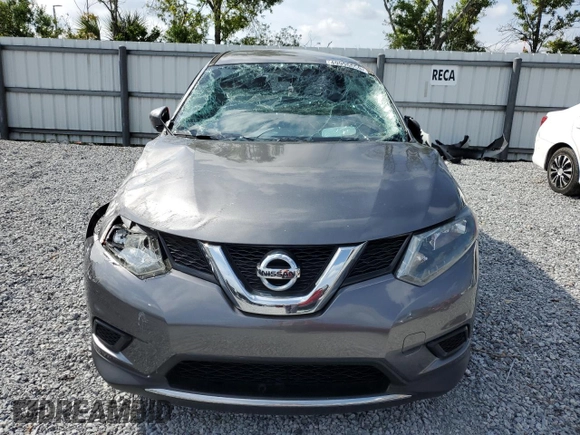 2016 Nissan Rogue S with VIN 5N1AT2MT7GC925228, listed as a Copart auction lot 49996655 with 125,622 mi miles and Salvage Title. Bid and sale history available at carsss.com. Image 5.