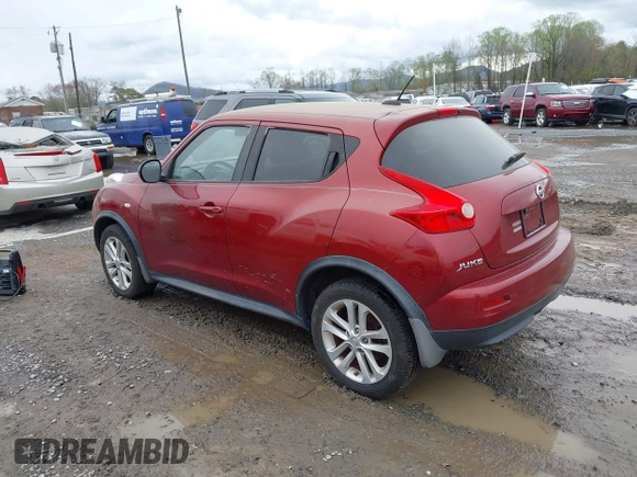 2011 Nissan Juke SL with VIN JN8AF5MR4BT011405, listed as a IAAI auction lot 41989679 with 133,664 mi miles. Bid and sale history available at carsss.com. Image 3.