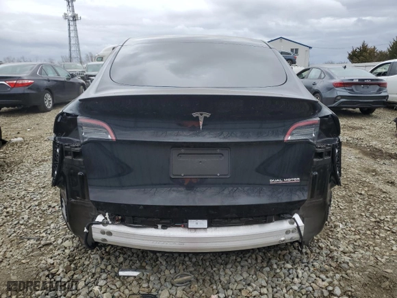 2023 Tesla Model Y Performance with VIN 7SAYGDEF2PF762649, listed as a Copart auction lot 45608535 with NaN miles and Salvage Title. Bid and sale history available at carsss.com. Image 6.