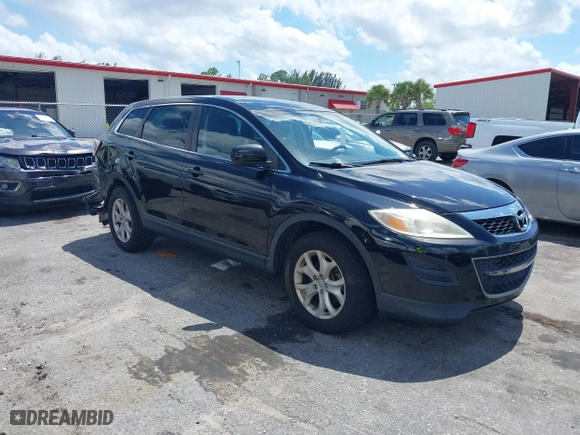 2012 Mazda CX-9 Touring with VIN JM3TB2CA1C0350658, listed as a IAAI auction lot 39571490 with 168,883 mi miles. Bid and sale history available at carsss.com. Image 1.