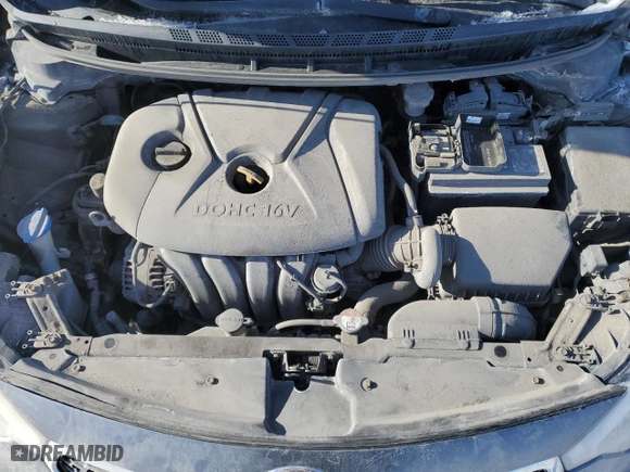 2016 Kia Forte LX with VIN KNAFK4A6XG5465166, listed as a Copart auction lot 44225135 with 187,980 mi miles and Salvage Title. Bid and sale history available at carsss.com. Image 11.