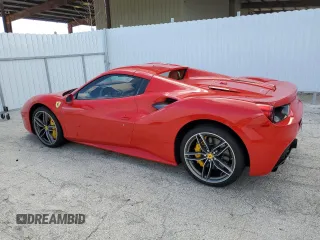 2017 Ferrari 488 z VIN ZFF80AMA6H0221790, wystawiony jako Copart lot #66868284 z przebiegiem Nie podano mil oraz Szkody całkowita. Historia ofert i sprzedaży dostępna na DreamBid. Obrazek 2.
