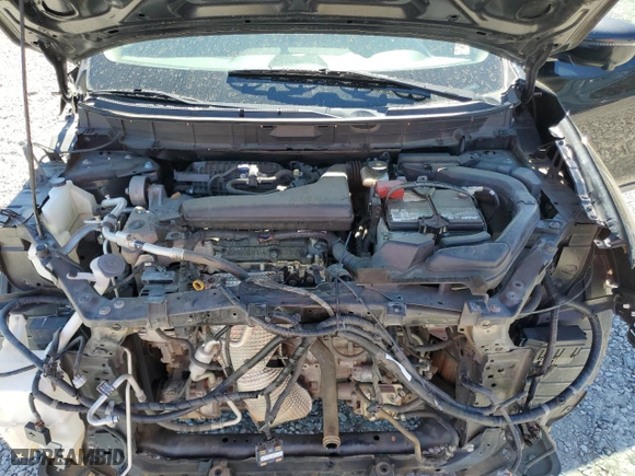 2016 Nissan Rogue SV with VIN 5N1AT2MV3GC855132, listed as a Copart auction lot 49412885 with 135,514 mi miles and Salvage Title. Bid and sale history available at carsss.com. Image 12.