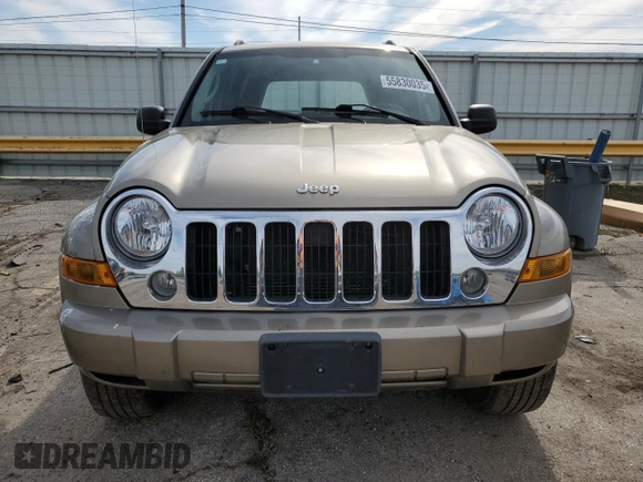 2006 Jeep Liberty Limited with VIN 1J4GL58K06W218884, listed as a Copart auction lot 55830035 with 98,039 mi miles and Salvage title. Bid and sale history available at DreamBid. Image 5.