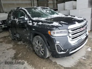 2020 GMC Acadia SLT with VIN 1GKKNULS6LZ132957, listed as a Copart auction lot 44525725 with 140,060 mi miles and Salvage Title. Bid and sale history available at DreamBid. Image 4.