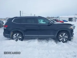 2024 Volkswagen Atlas SEL with VIN 1V2BR2CA3RC513283, listed as a IAAI auction lot 41565795 with 6,624 mi miles and . Bid and sale history available at DreamBid. Image 14.