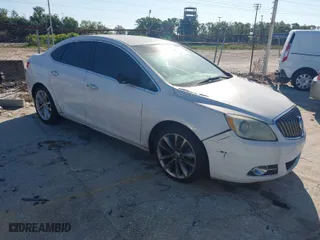 2012 Buick Verano with VIN 1G4PP5SK4C4165371, listed as a IAAI auction lot 41773706 with 157,641 mi miles. Bid and sale history available at carsss.com. Image 1.