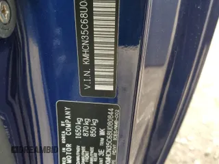 2008 Hyundai Accent Man L with VIN KMHCN35C68U080844, listed as a Copart auction lot 80513974 with 53,925 mi miles and Salvage Title. Bid and sale history available at carsss.com. Image 13.