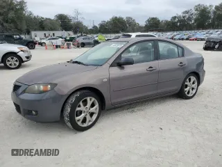 2008 Mazda Mazda3 i Touring Value with VIN JM1BK32F881147548, listed as a Copart auction lot 44523875 with Not Provided miles and Salvage Title. Bid and sale history available at carsss.com. Image 1.