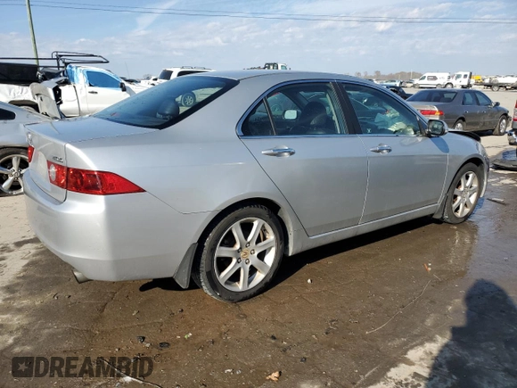 2004 Acura TSX with VIN JH4CL95874C020143, listed as a Copart auction lot 83622394 with 133,539 mi miles and Salvage title. Bid and sale history available at DreamBid. Image 3.