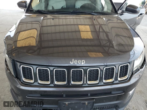 2018 Jeep Compass Limited with VIN 3C4NJDCB0JT399987, listed as a Copart auction lot 59104685 with 71,673 mi miles and Salvage title. Bid and sale history available at DreamBid. Image 12.