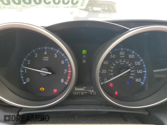 2012 Mazda 3 i Grand Touring with VIN JM1BL1M72C1656647, listed as a Copart auction lot 55590505 with 133,716 mi miles and Salvage title. Bid and sale history available at DreamBid. Image 9.