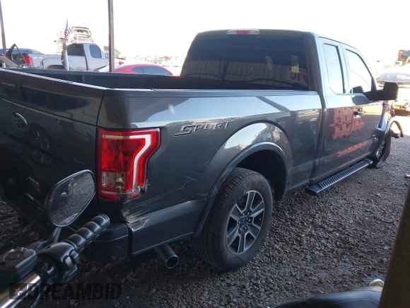 2016 Ford F-150 XL with VIN 1FTEX1CPXGKF95213, listed as a IAAI auction lot 40862635 with 131,540 mi miles and . Bid and sale history available at carsss.com. Image 4.