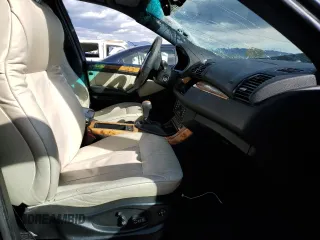2005 BMW X5 4.8is with VIN 5UXFA93555LE83558, listed as a Copart auction lot 47374685 with 0 mi miles and Salvage Title. Bid and sale history available at carsss.com. Image 7.