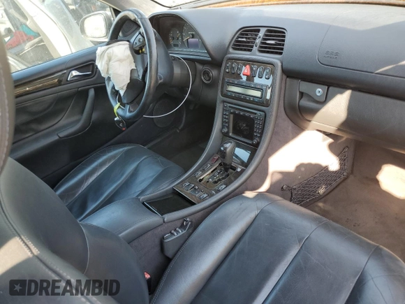 2002 Mercedes-Benz CLK 55 AMG with VIN WDBLK74GX2T093407, listed as a Copart auction lot 42974935 with 123,941 mi miles and Salvage Title. Bid and sale history available at DreamBid. Image 8.