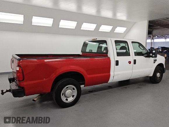 2008 Ford F-250 XL with VIN 1FTSW20558EE15487, listed as a Copart auction lot 55204655 with 101,098 mi miles and Clean title. Bid and sale history available at DreamBid. Image 3.