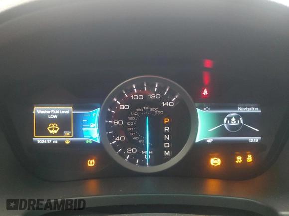 2015 Ford Explorer XLT with VIN 1FM5K8D85FGA96346, listed as a Copart auction lot 49402815 with 102,417 mi miles and Salvage Title. Bid and sale history available at carsss.com. Image 9.
