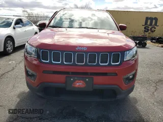 2019 Jeep Compass Altitude with VIN 3C4NJCBB6KT833200, listed as a Copart auction lot 48012385 with 59,212 mi miles and Salvage title. Bid and sale history available at DreamBid. Image 5.