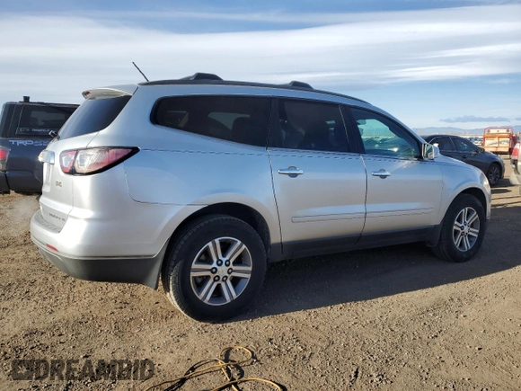 2015 Chevrolet Traverse LT with VIN 1GNKVGKD9FJ280868, listed as a Copart auction lot 49702625 with 127,728 mi miles and Salvage Title. Bid and sale history available at DreamBid. Image 3.