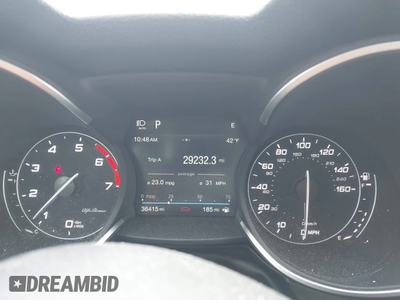 2019 Alfa Romeo Stelvio z VIN ZASPAKAN8K7C40495, wystawiony jako IAAI lot #41693705 z przebiegiem 36 415 mil mil oraz . Historia ofert i sprzedaży dostępna na DreamBid. Obrazek 7.