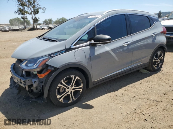 2019 Chevrolet Bolt EV Premier z VIN 1G1FZ6S01K4118823, wystawiony jako Copart lot #58155625 z przebiegiem 65 782 mil mil oraz Szkoda całkowita • Salvage title. Historia ofert i sprzedaży dostępna na DreamBid. Obrazek 1.