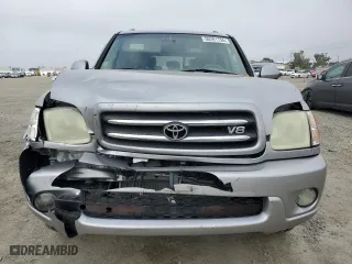 2004 Toyota Sequoia Limited with VIN 5TDZT38AX4S221993, listed as a Copart auction lot 50281755 with 185,007 mi miles and Salvage Title. Bid and sale history available at carsss.com. Image 5.