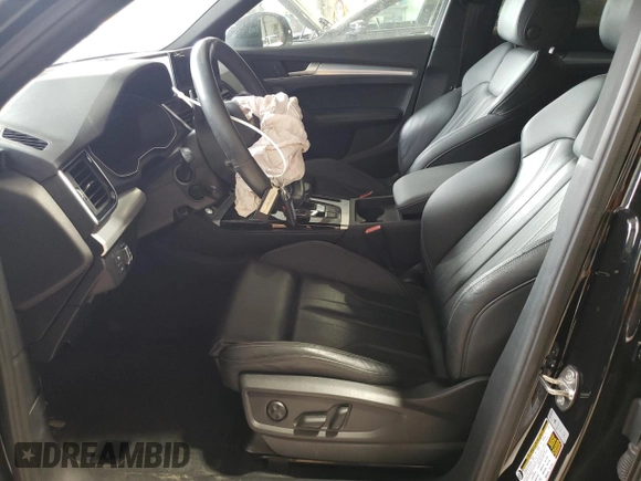 2023 Audi Q5 Sportback S line Premium Plus with VIN WA15AAFY9P2045081, listed as a Copart auction lot 58192475 with 40,107 mi miles and Salvage title. Bid and sale history available at DreamBid. Image 7.